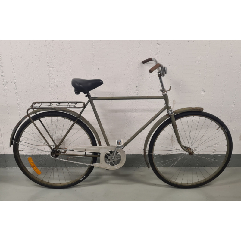 Militärcykel, herr, 28", oväxlad, grön,